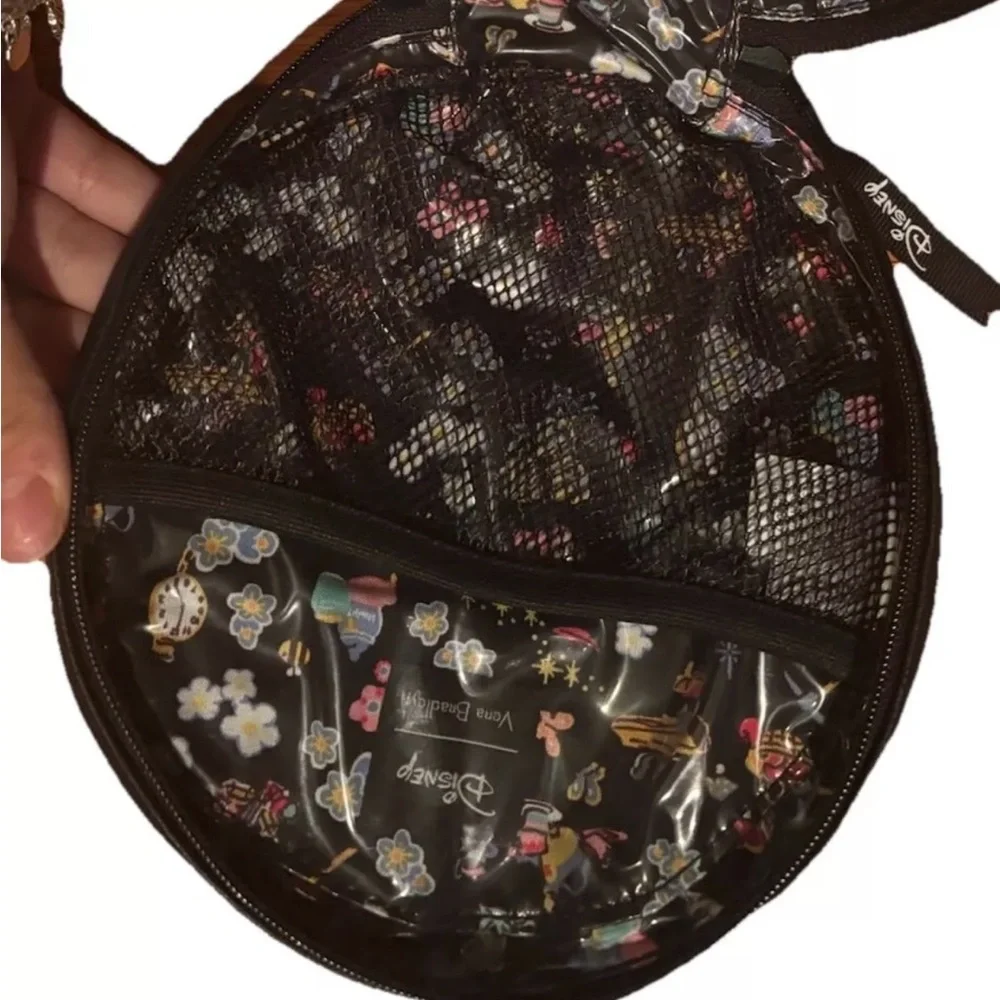 Disney 100 Vera Bradley Whimsy Cosmetic Bag Travel Toiletries Case Snow White